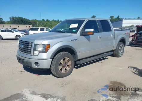 2011 Ford F-150 Fx4 из США, поврежденный, VIN 1FTFW1EF9BKE12761